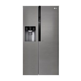 606L Side by Side (Mørkegrå) - Energiklasse F, Vann/isdispenser uten vanntilkobling, Smart Diagnosis™2