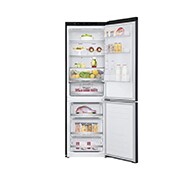 LG 1.86M 341L Kombiskap(Matte Black) - Energiklasse D, Door Cooling™ , GBB71MCEFN, thumbnail 2