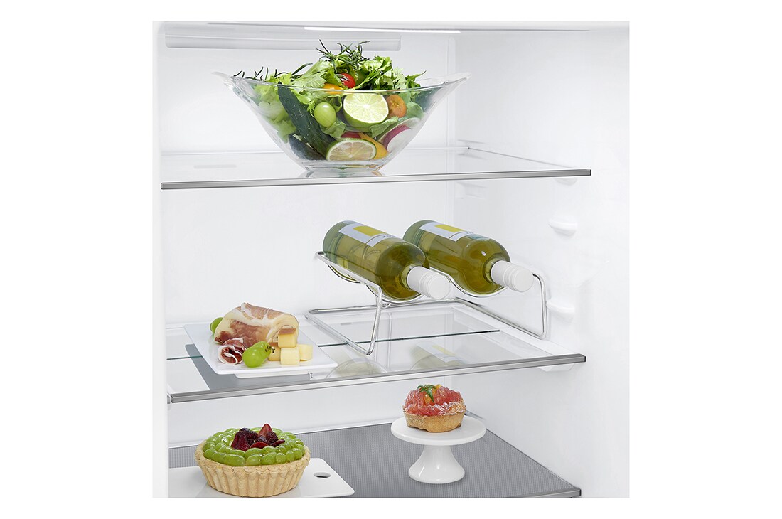 LG 1.86M 341L Kombiskap(Matte Black) - Energiklasse D, Door Cooling™ , GBB71MCEFN, thumbnail 8