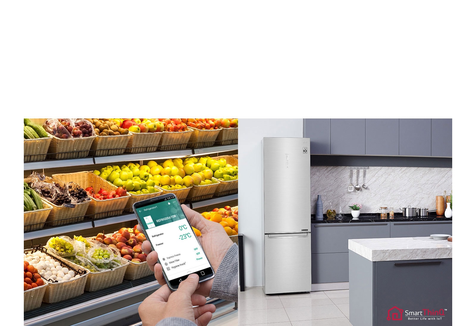 Fjernstyr dine innstillinger i kjøleskapet3