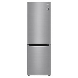 1.86M 341L Kombiskap(Shiny Steel) - Energiklasse D, Door Cooling™2