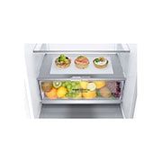 LG 1.86M 341L Kombiskap(Hvit) - Energiklasse D, Door Cooling™, GBB71SWEFN, thumbnail 4