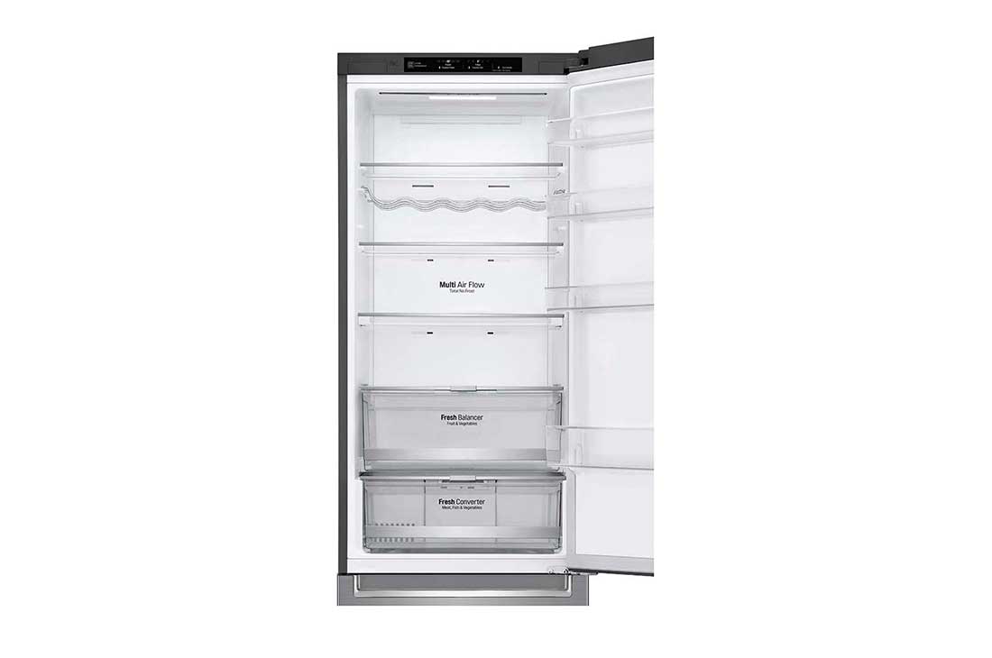 LG 2.03M 384L Kombiskap(Shiny Steel) - Energiklasse D, Door Cooling™, GBB72PZEFN, thumbnail 6