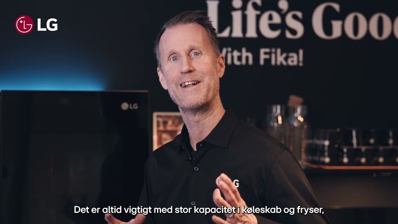 LG 508L InstaView Door in Door French Door (Matte Black) - Energiklasse F, Vann/isdispenser med vanntilkobling og Smart Diagnosis™ med Wi-Fi, play video, GMX844MCKV, thumbnail 1