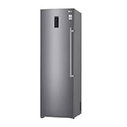 LG 323L Frittstående fryseskap (Shiny Steel) - Energiklasse F, Total No Frost og  Smart Diagnosis™ med Wi-Fi, KF5237PZJZ, thumbnail 8