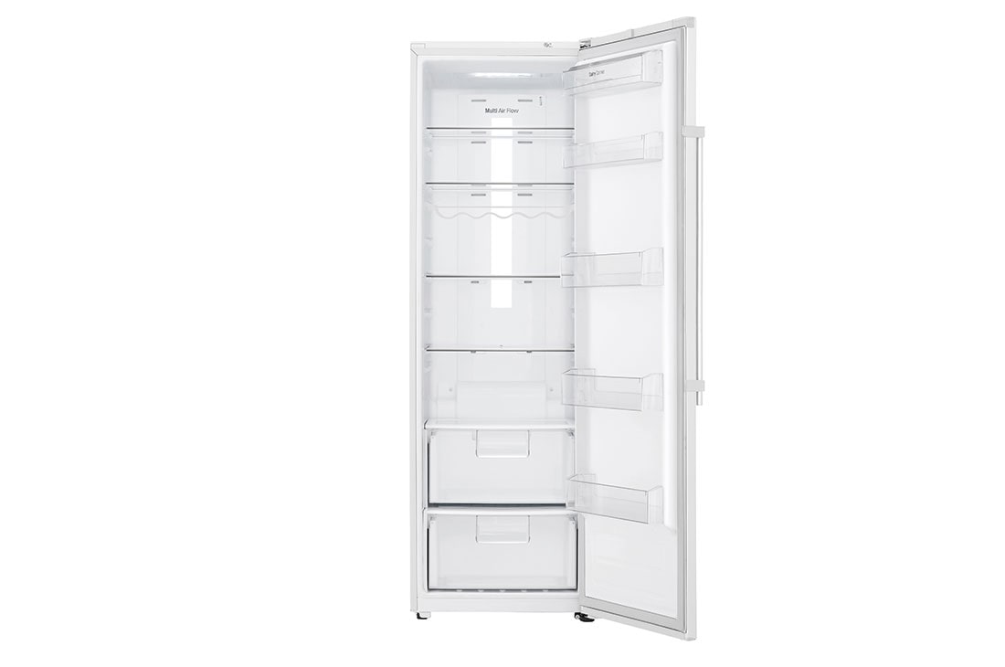 LG 375L Frittstående kjøleskap (Hvit) - Energiklasse F, Moist Balance Crisper™ og Smart Diagnosis™ med Wi-Fi, KL5241SWJZ, thumbnail 3