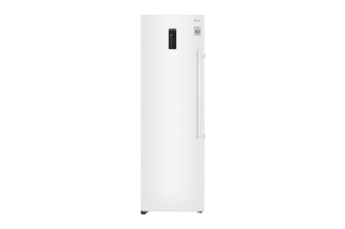 LG 323L Frittstående fryseskap (Hvit) - Energiklasse F, Total No Frost og Smart Diagnosis™ med Wi-Fi, KF5237SWJZ