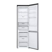 LG 2.03M 384L Kombiskap(Shiny Steel) - Energiklasse D, Door Cooling™ og Smart Diagnosis™ med Wi-Fi, GBB62PZFFN, thumbnail 3