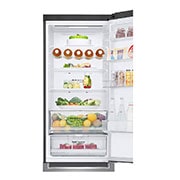 LG 2.03M 384L Kombiskap(Shiny Steel) - Energiklasse D, Door Cooling™ og Smart Diagnosis™ med Wi-Fi, GBB62PZFFN, thumbnail 6