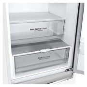 LG 2.03M 384L Kombiskap(Hvit) - Energiklasse D, Door Cooling™ og Smart Diagnosis™ med Wi-Fi, GBB62SWFFN, thumbnail 7