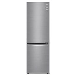 1.86M 341L Kombiskap(Shiny Steel) - Energiklasse E, Door Cooling™2