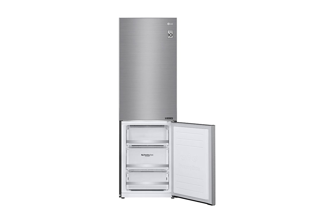 LG 1.86M 341L Kombiskap(Shiny Steel) - Energiklasse E, Door Cooling™, GBB71PZEZN, thumbnail 11