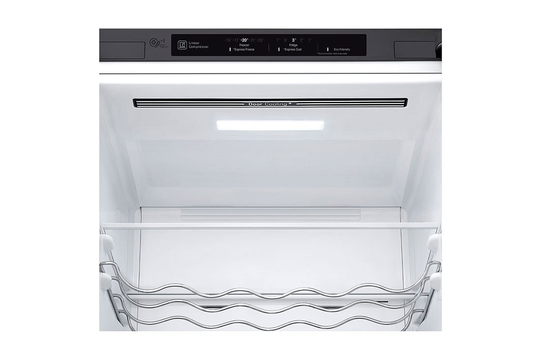 LG 2.03M 384L Kombiskap(Shiny Steel) - Energiklasse D, Door Cooling™ , GBB62PZGFN, thumbnail 8