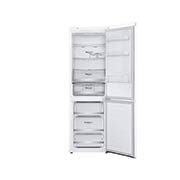 LG 1.86M 341L Kombiskap(Hvit) - Energiklasse E, Door Cooling™ og Smart Diagnosis™ med Wi-Fi, GBB71SWDZN, thumbnail 3