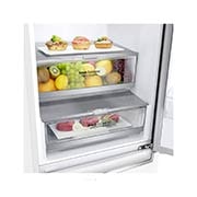 LG 1.86M 341L Kombiskap(Hvit) - Energiklasse E, Door Cooling™ og Smart Diagnosis™ med Wi-Fi, GBB71SWDZN, thumbnail 5