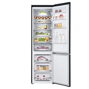 LG 2.03M 384L Kombiskap(Matte Black) - Energiklasse D, Door Cooling™ og Smart Diagnosis™ med Wi-Fi, GBB92MCAXP, thumbnail 2
