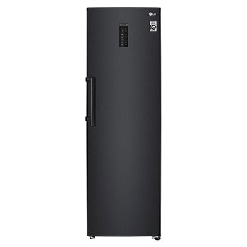 375L Frittstående kjøleskap (Matte Black) - Energiklasse F, Moist Balance Crisper™ og Smart Diagnosis™ med Wi-Fi1