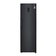 LG 375L Frittstående kjøleskap (Matte Black) - Energiklasse F, Moist Balance Crisper™ og Smart Diagnosis™ med Wi-Fi, GL5241MCJZ1, thumbnail 1