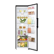 LG 375L Frittstående kjøleskap (Matte Black) - Energiklasse F, Moist Balance Crisper™ og Smart Diagnosis™ med Wi-Fi, GL5241MCJZ1, thumbnail 3