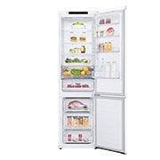 LG Kombiskap med DoorCooling⁺™, 203cm (nettovolym 384 liter) , GBB62SWJZN, thumbnail 2