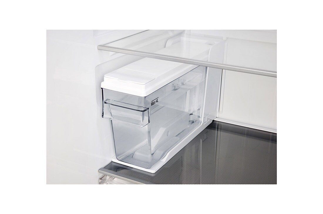 LG 625L Door in Door™ Side by Side (Shiny Steel) - Energiklasse F, Vann/isdispenser uten vanntilkobling og Smart Diagnosis™ med Wi-Fi, GSJ761PZZZ, thumbnail 5