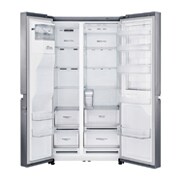 LG 625L Door in Door™ Side by Side (Shiny Steel) - Energiklasse F, Vann/isdispenser uten vanntilkobling og Smart Diagnosis™ med Wi-Fi, GSJ761PZZZ, thumbnail 9