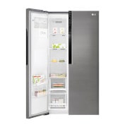 LG 626L Side by Side (Mørkegrå) - Energiklasse F og Smart Diagnosis™, GSB360BASZ, thumbnail 9
