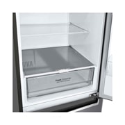 LG 1.86M 341L Kombiskap(Dark Silver) - Energiklasse D, Door Cooling™, GBP61DSPFN, thumbnail 5