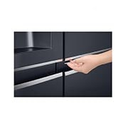 LG 625L Door in Door™ Side by Side (Matte Black) - Energiklasse F, Vann/isdispenser uten vanntilkobling og Smart Diagnosis™ med Wi-Fi, GSJ761MCUZ, thumbnail 8