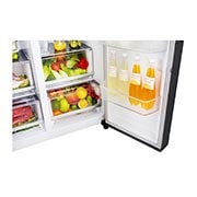 LG 625L Door in Door™ Side by Side (Matte Black) - Energiklasse F, Vann/isdispenser uten vanntilkobling og Smart Diagnosis™ med Wi-Fi, GSJ761MCUZ, thumbnail 9