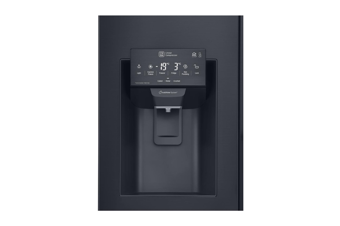 LG 625L Door in Door™ Side by Side (Matte Black) - Energiklasse F, Vann/isdispenser uten vanntilkobling og Smart Diagnosis™ med Wi-Fi, GSJ761MCUZ, thumbnail 10