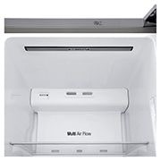 LG 625L InstaView Door in Door™ Side by Side (Noble Steel), Energiklasse F, Vann/isdispenser uten vanntilkobling, Smart Diagnosis™ med Wi-Fi, GSX961NSCZ, thumbnail 13