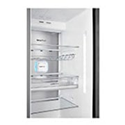 LG 625L Door in Door™ Side by Side (Matte Black) - Energiklasse F, Vann/isdispenser med vanntilkobling  og Smart Diagnosis™ med Wi-Fi, GSJ960MCCZ, thumbnail 4