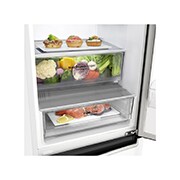 LG 1.86M 341L Kombiskap(Hvit) - Energiklasse E, Door Cooling™, GBB61SWJZN, thumbnail 4