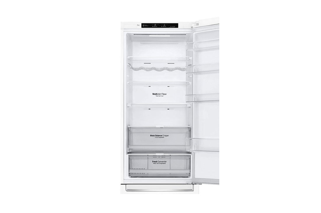 LG 2.03M 384L Kombiskap(Hvit) - Energiklasse D, Door Cooling™ , GBB62SWGFN, thumbnail 5