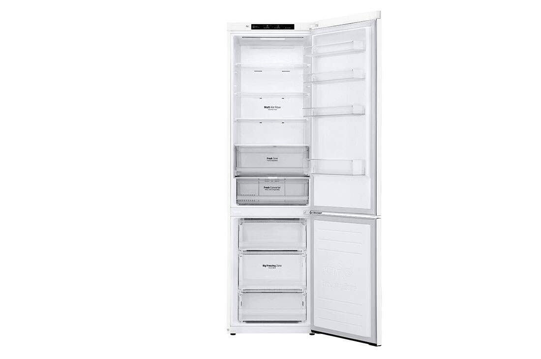 LG 2.03M 384L Kombiskap(Hvit) - Energiklasse D, Door Cooling™ , GBP62SWNFN, thumbnail 2