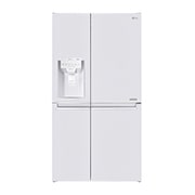 LG 625L Side by Side (Hvit) - Energiklasse F, Vann/isdispenser uten vanntilkobling og Smart Diagnosis™ med Wi-Fi, GSL761SWYV, thumbnail 1