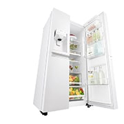 LG 625L Side by Side (Hvit) - Energiklasse F, Vann/isdispenser uten vanntilkobling og Smart Diagnosis™ med Wi-Fi, GSL761SWYV, thumbnail 6