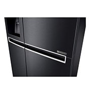 LG 625L Side by Side (Matte Black) - Energiklasse F, Vann/isdispenser uten vanntilkobling og Smart Diagnosis™ med Wi-Fi, GSL761MCXV, thumbnail 10