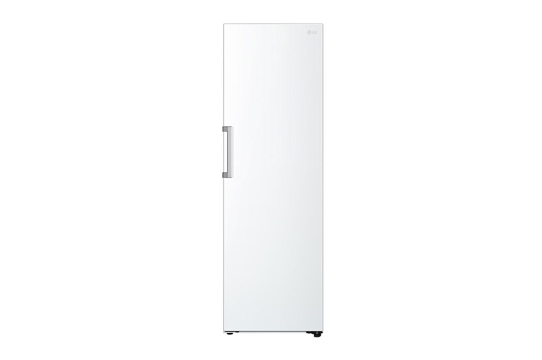 LG 386L Frittstående kjøleskap (hvit) - Energiklasse E, Door Cooling™, LINEARCooling™, Moist Balance Crisper ™, Front, GLT51SWGSZ
