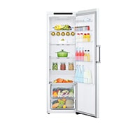LG 386L Frittstående kjøleskap (hvit) - Energiklasse E, Door Cooling™, LINEARCooling™, Moist Balance Crisper ™, Skuff, GLT51SWGSZ, thumbnail 4