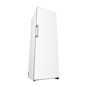 LG 386L Frittstående kjøleskap (hvit) - Energiklasse E, Door Cooling™, LINEARCooling™, Moist Balance Crisper ™, Sett fra venstre, åpent, GLT51SWGSZ, thumbnail 8