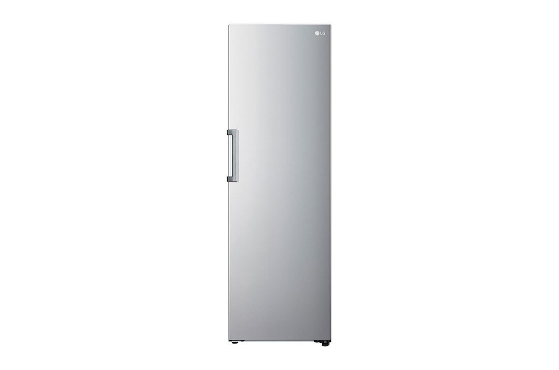 LG 386L Frittstående kjøleskap (Shiny Steel) - Energiklasse E, Door Cooling™, LINEARCooling™, Moist Balance Crisper™, Skuff, GLT51PZGSZ