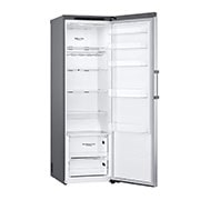 LG 386L Frittstående kjøleskap (Shiny Steel) - Energiklasse E, Door Cooling™, LINEARCooling™, Moist Balance Crisper™, Venstre side, GLT51PZGSZ, thumbnail 10