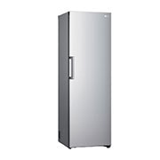 LG 386L Frittstående kjøleskap (Shiny Steel) - Energiklasse E, Door Cooling™, LINEARCooling™, Moist Balance Crisper™, Venstre side, åpent med mat, GLT51PZGSZ, thumbnail 12