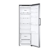 LG 386L Frittstående kjøleskap (Shiny Steel) - Energiklasse E, Door Cooling™, LINEARCooling™, Moist Balance Crisper™, Front, GLT51PZGSZ, thumbnail 3