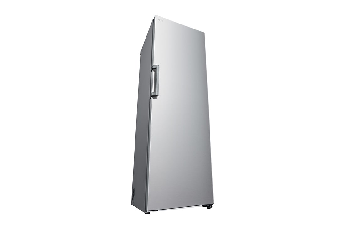 LG 386L Frittstående kjøleskap (Shiny Steel) - Energiklasse E, Door Cooling™, LINEARCooling™, Moist Balance Crisper™, Sett fra venstre, åpent, GLT51PZGSZ, thumbnail 8