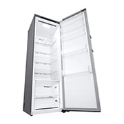 LG 386L Frittstående kjøleskap (Shiny Steel) - Energiklasse E, Door Cooling™, LINEARCooling™, Moist Balance Crisper™, Venstre side, GLT51PZGSZ, thumbnail 10