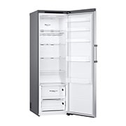 LG 386L Frittstående kjøleskap (Shiny Steel) - Energiklasse E, Door Cooling™, LINEARCooling™, Moist Balance Crisper™, Høyre side, GLT51PZGSZ, thumbnail 13