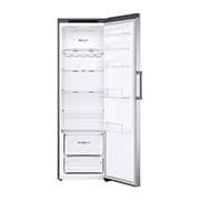 LG 386L Frittstående kjøleskap (Shiny Steel) - Energiklasse E, Door Cooling™, LINEARCooling™, Moist Balance Crisper™, Front åpen, med mat, GLT51PZGSZ, thumbnail 5